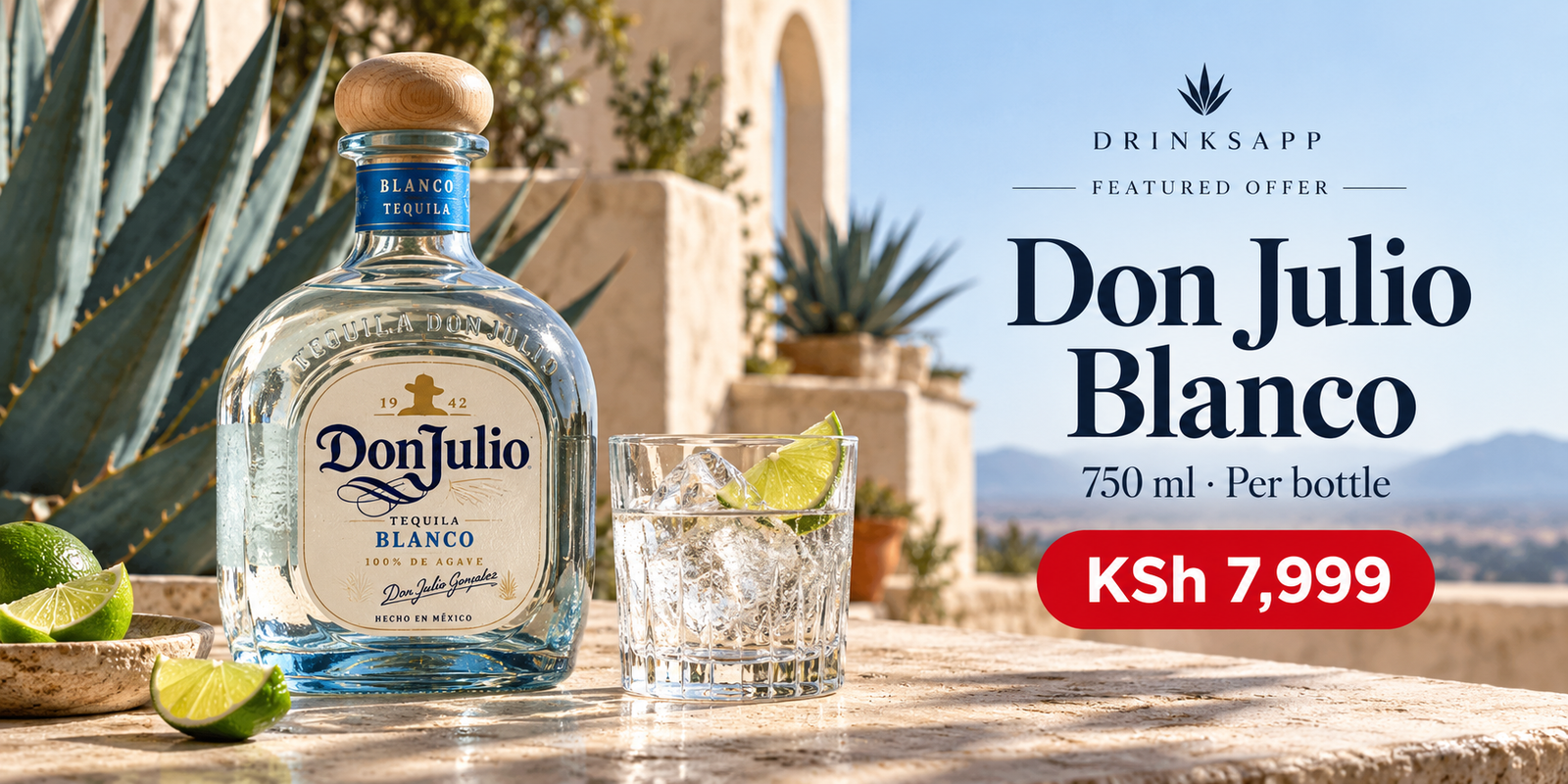 Don Julio Blanco Agave Courtyard Offer-2