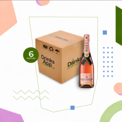 Moët Nectar Rosé - Pack of 6 bottles x 750 ml